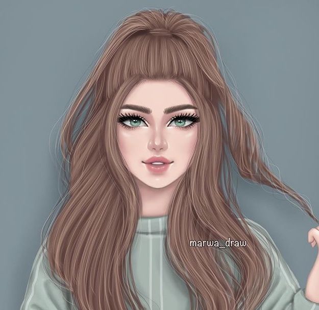 صور بنات رسومات فى منتهى الروعة والجمال- صور بنات رسومات 2413 1