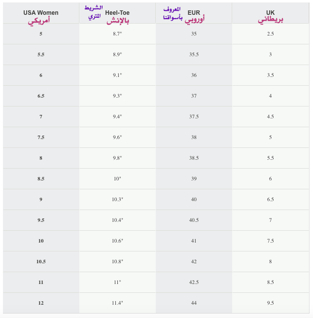 مقاسات الاحذية uk , الجلود التي تتناسب مع مقاسات الاحذية