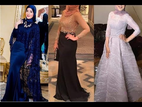 فساتين سواريه 2019 للمحجبات 3506