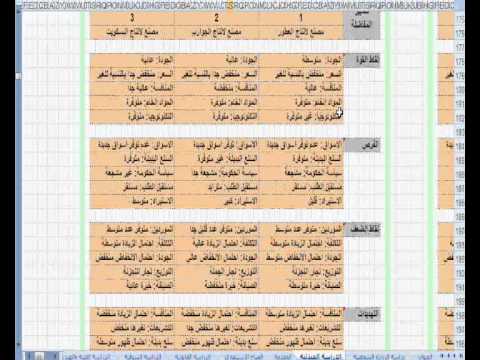 دراسة جدوى Excel - معلومات عن دراسات الجدوى 11953 5